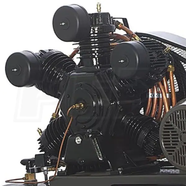 Second image of Schulz 15120HW60X-3 V-Series 15-HP 120-Gallon Two-Stage Air Compressor (230V 3-Phase)