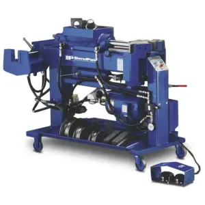 BendPak 1302BAS 3-Button Control - Automatic Pipe Bender With Metric Tooling Package - 208-230V / 60Hz / 1 Phase