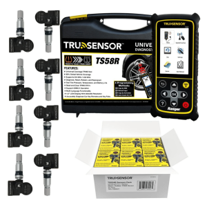 Ranger TS58R TPMS Tool Kits - 24 TruSensor Universal 2 In 1 Sensors - Silver Metal