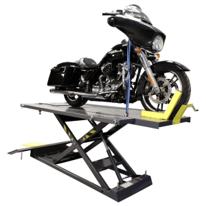 Ranger RML-1500XL Motorcycle Lift Platform with Front Wheel Vise