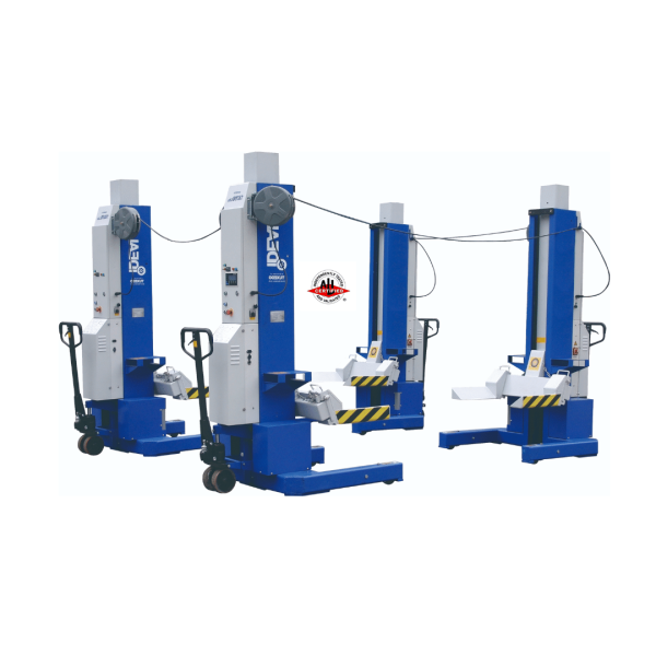 Second image of iDEAL MSC-18K-X-6108 Heavy Duty Mobile Column Lift (Set of 6)