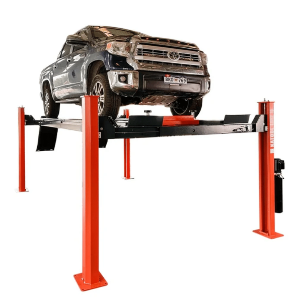 Second image of Katool KT-4H150 15,000 lbs 4 Post Alignment Lift With Rolling Jack