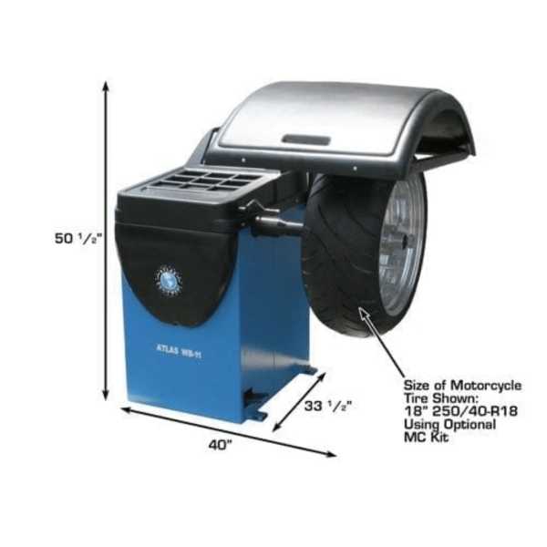 Second image of Altas WB11 Computerized Wheel Balancer