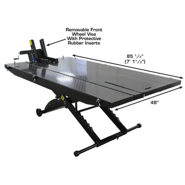 Second image of Atlas ACL XLT 1,000 lb. Air-Operated Motorcycle/ATV Lift