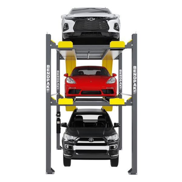 Second image of BendPak HD-973PX 9,000 and 7,000 Lb. Capacity Three-Level Parking Lift