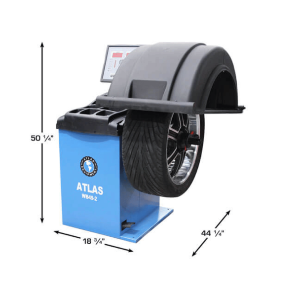 Second image of Altas WB49-2 Premium 2D Computer Wheel Balancer