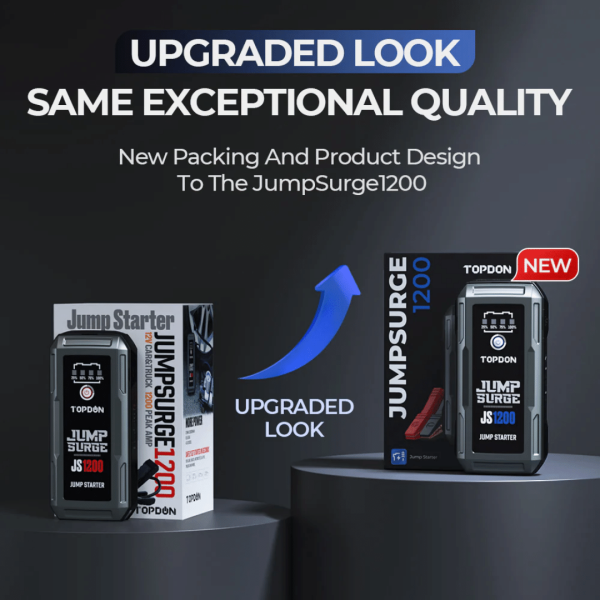 Second image of Topdon USA JumpSurge1200 12V Jump Starter & Power Bank
