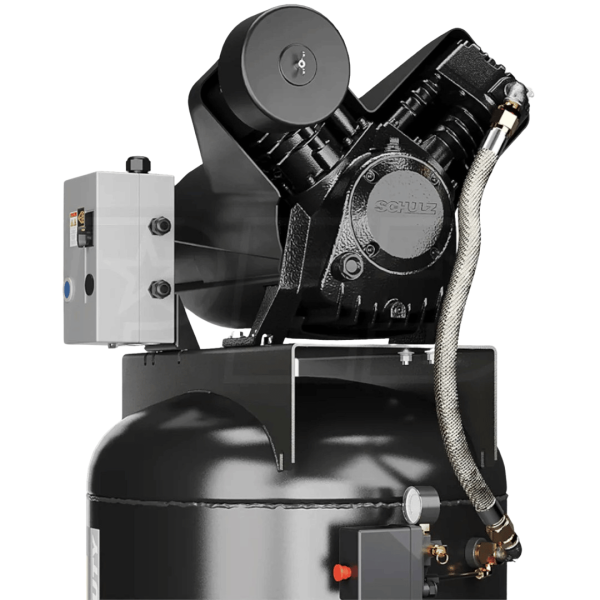 Second image of Schulz Audaz MCSV - 5-HP 80-Gallon Two-Stage Direct Coupling Air Compressor (230V 3-Phase)