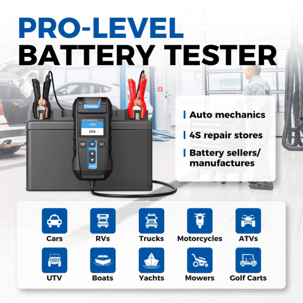 Second image of Topdon USA BT300P Battery Tester