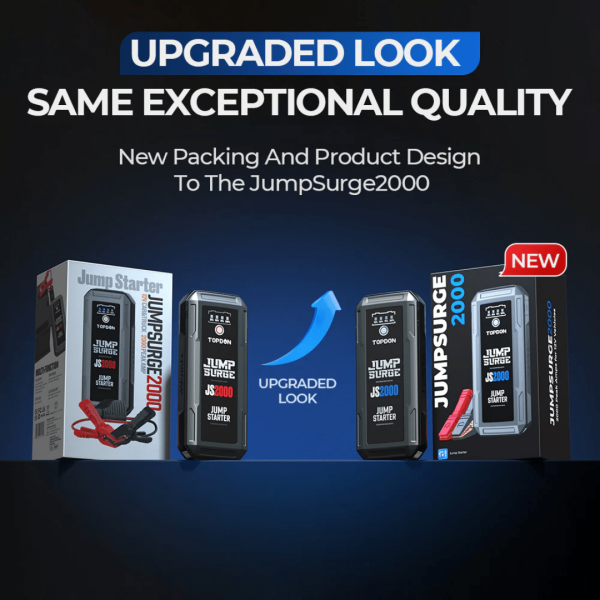 Second image of Topdon USA JumpSurge2000 12V Jump Starter & Power Bank