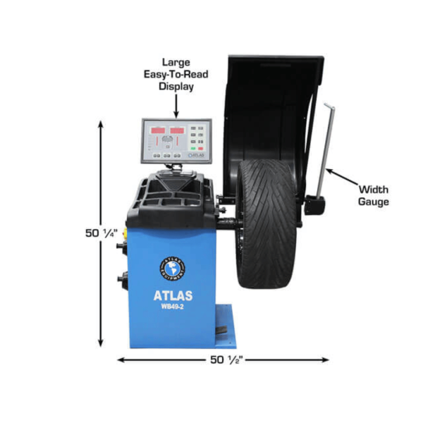 Second image of Altas WB49-2 PRO Premium 3D Computer Wheel Balancer
