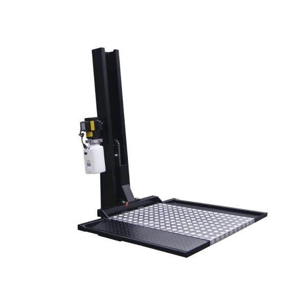 Second image of Tuxedo SC-2K 2,000 lb Single Column Lawnmower Storage Lift - 110V Duro Included