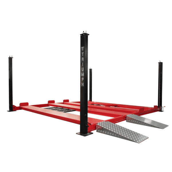 Second image of Triumph NSS-9 9,000 lb. 4 Post Double Parking Lift