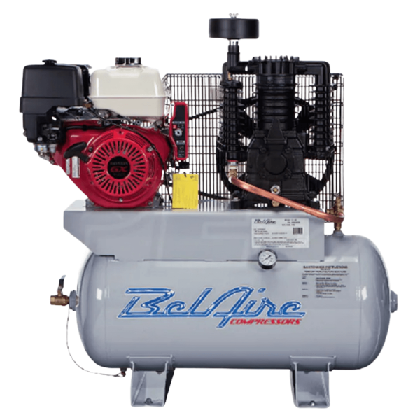 BelAire 3G3HHL 13-HP 30-Gallon Two-Stage Truck Mount Air Compressor w/ Electric Start Honda Engine