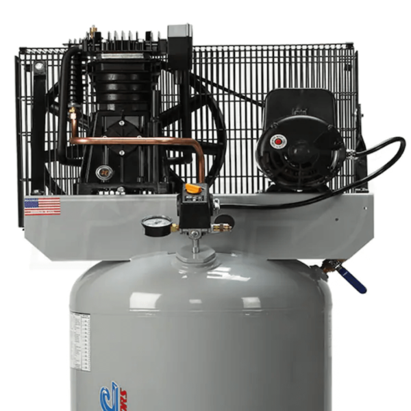 Second image of BelAire 4916V 5-HP 60-Gallon Two-Stage Air Compressor (230V 1-Phase)