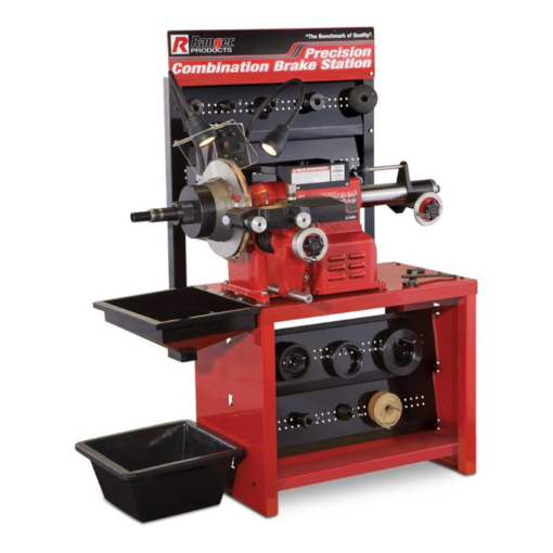 RANGER RL-8500 COMBINATION BRAKE LATHE WITH BENCH & STANDARD TOOLING