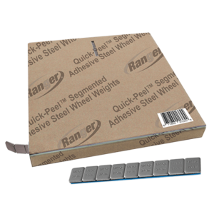 Ranger Silver Tape Adhesive Steel Wheel Weights - 700 Pcs