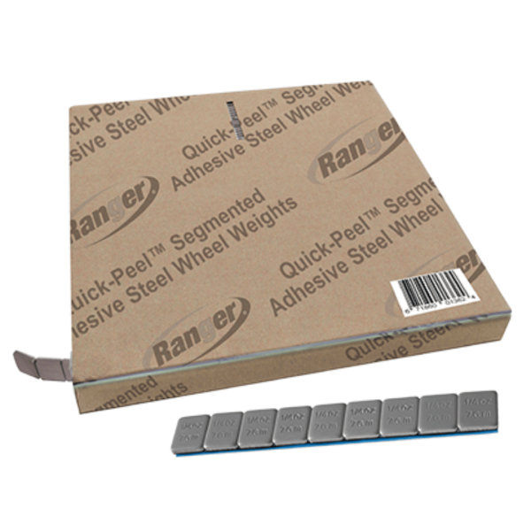 Ranger Silver Tape Adhesive Steel Wheel Weights - 700 Pcs