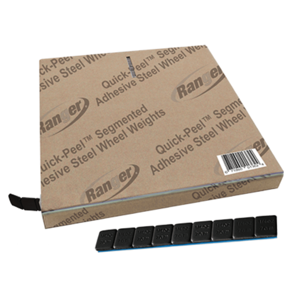 Ranger Black Tape Adhesive Steel Wheel Weights - 700 Pcs