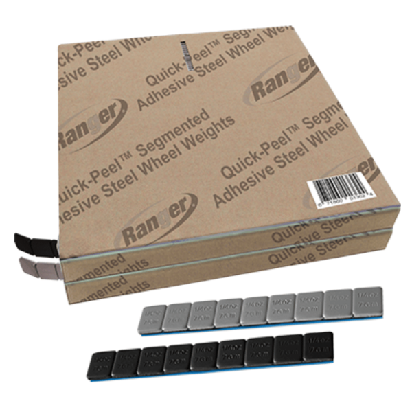 Ranger Adhesive Steel Tape Wheel Weights Combo - 1,400 Pcs