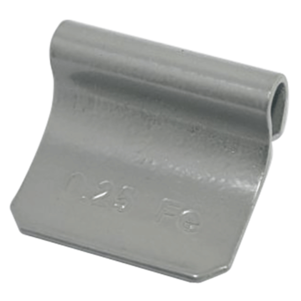 Ranger Clip-On Steel Wheel Weight Coated - 0.25 Oz - 25 Pcs
