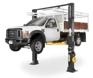 Bendpak xpr-15cl-192 extra tall, 15,000 lb capacity, ali certifed clearfloor, standard arms