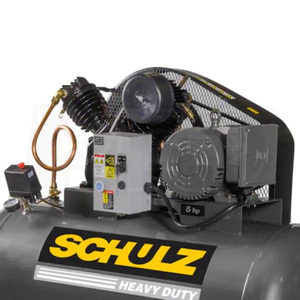 Second image of Schulz V-Series 580HV20X-1 5-HP 80-Gallon Two-Stage Air Compressor (230-V 1-Phase)
