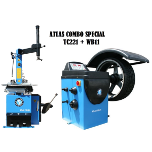 Atlas TC221 Tire Changer + WB11 Wheel Balancer Economy Combo Package