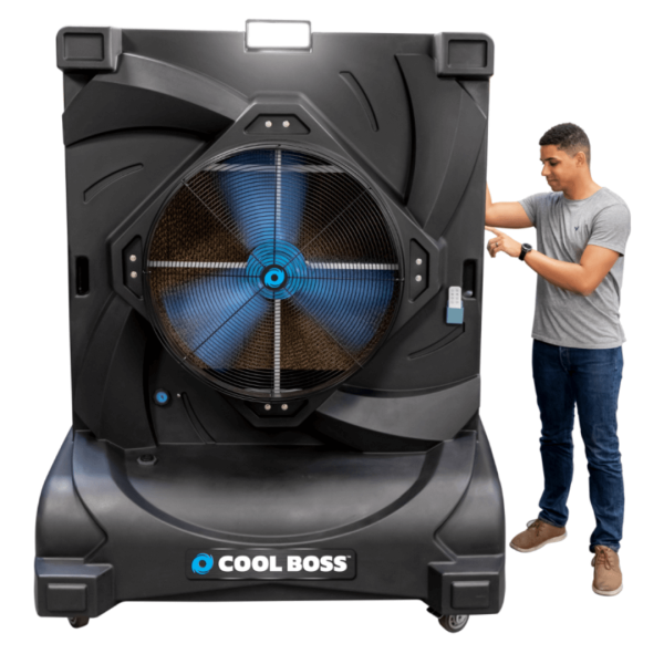 Cool Boss CB-36 Evaporative Air Cooler - Fixed Style - 36 Inch Fan