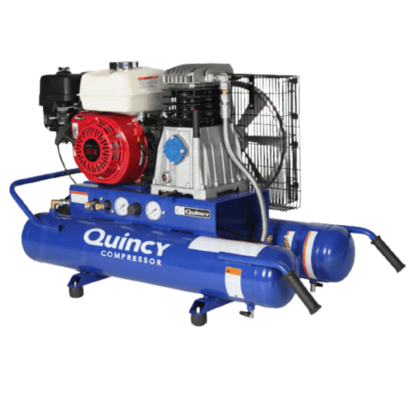 Quincy G15H8WQ 5.5-HP 8-Gallon Wheelbarrow Air Compressor w/ Honda Engine