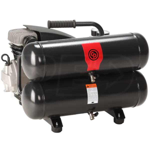 Second image of Chicago Pneumatic 2-HP 4-Gallon Twin Stack Air Compressor