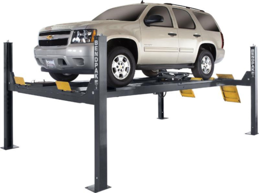 BENDPAK HDS-14LSXE 14,000-LB. ALI CERTIFIED ALIGNMENT LIFT / LIMO EXTENDED / INCLUDES TURNPLATES AND SLIP PLATES