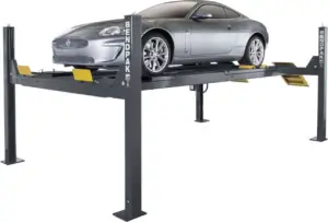 BENDPAK HDS-14LSX 14,000-LB. CAPACITY ALI CERTIFIED EXTENDED ALIGNMENT LIFT / INCLUDES TURNPLATES AND SLIP PLATES