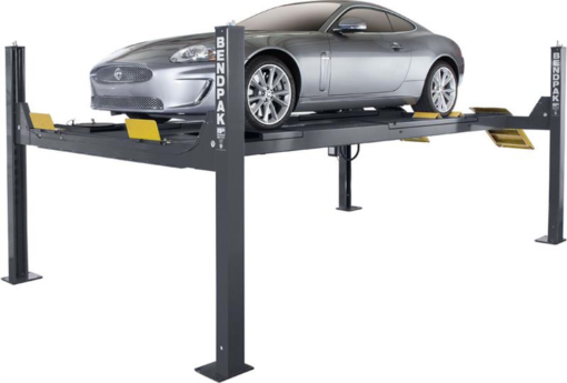BENDPAK HDS-14LSX 14,000-LB. CAPACITY ALI CERTIFIED EXTENDED ALIGNMENT LIFT / INCLUDES TURNPLATES AND SLIP PLATES