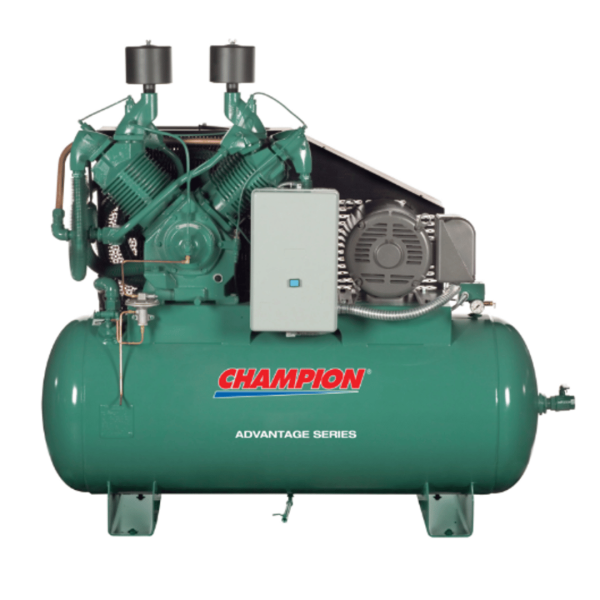 Champion HR25-12ADV 25 HP Horizontal Tank Air Compressor