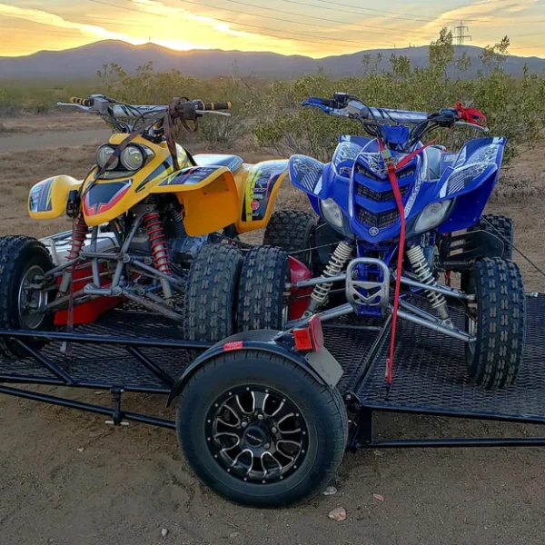 Second image of 6'x9' Utility Foldable Trailer