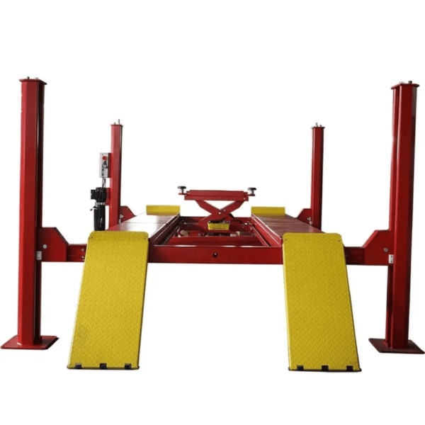 Katool KT-4H150 15,000 lbs 4 Post Alignment Lift With Rolling Jack