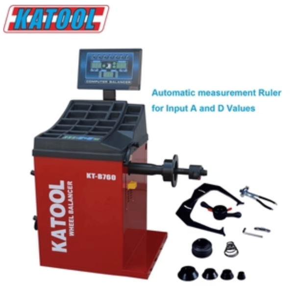 Second image of Katool Tire Changer KT-T830 & Wheel Balancer KT-B760 Combo