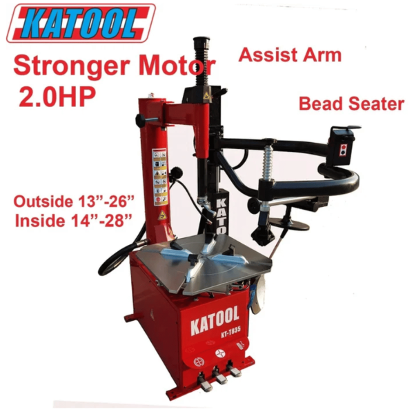 Katool KT-T835 Wheel Clamp Tire Changer Machine