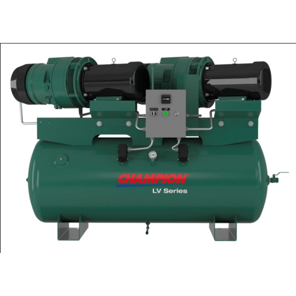 Champion LVR05PDRHS-12 7.5 HP 120 Gallon Horizontal Tank - Duplex