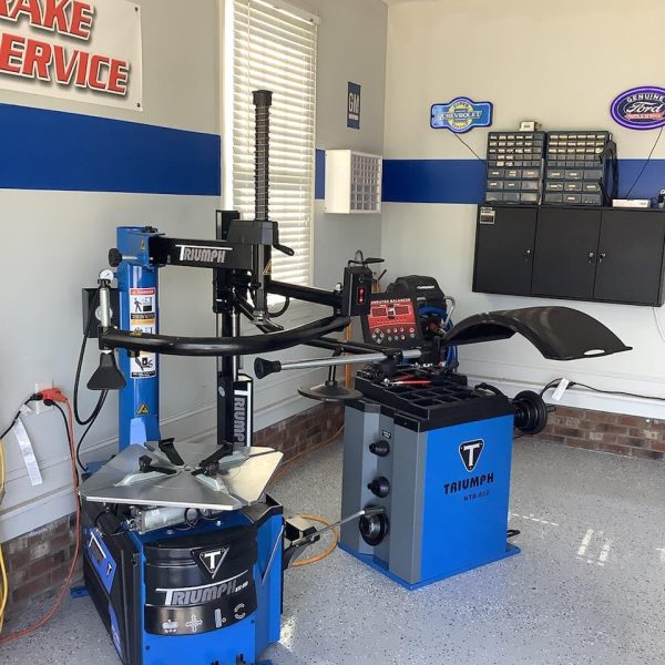 Second image of Triumph NTC-950-1 Tire Changer NTB-800 Wheel Balancer Combo