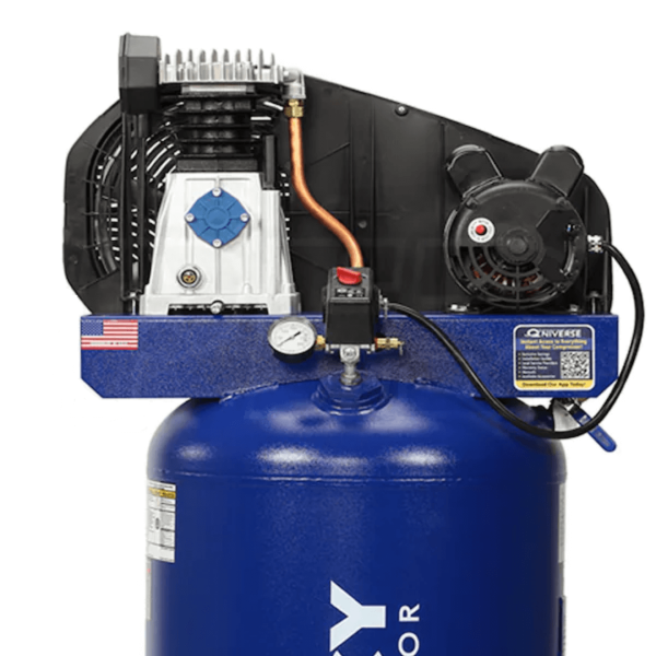 Second image of Quincy Q13160VQ 3.5-HP 60-Gallon (Belt Drive) Single Stage Air Compressor (230V 1-Phase)