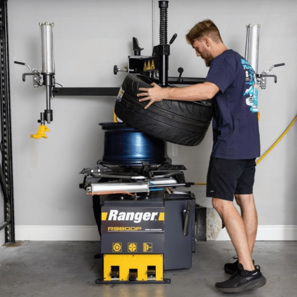 Second image of Ranger R980DP-L Tire Changer / Swing Arm / Dual-Tower Assist / 30" Capacity