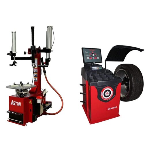 Aston tire changer wheel balancer combo 2.0HP stronger motor bead balster 28