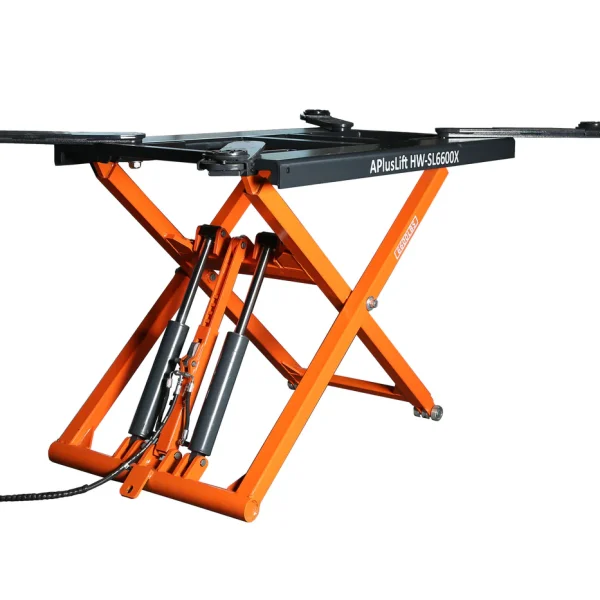 APlusLift MT1500 24“ Wide 1500LB Air Operated Lift Table for Motorcycles